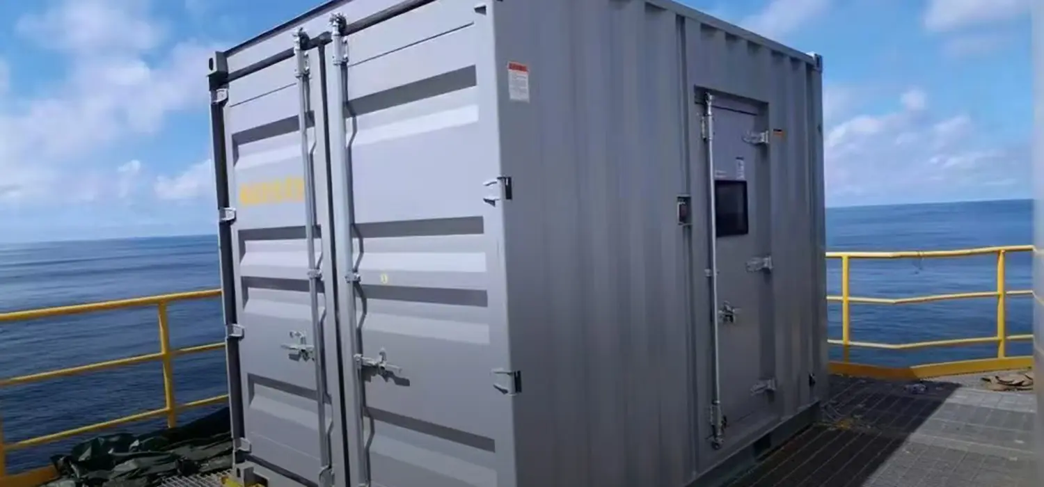 Power Supply Guarantee for Seaside Platforms, Containerized Silent Generator Sets