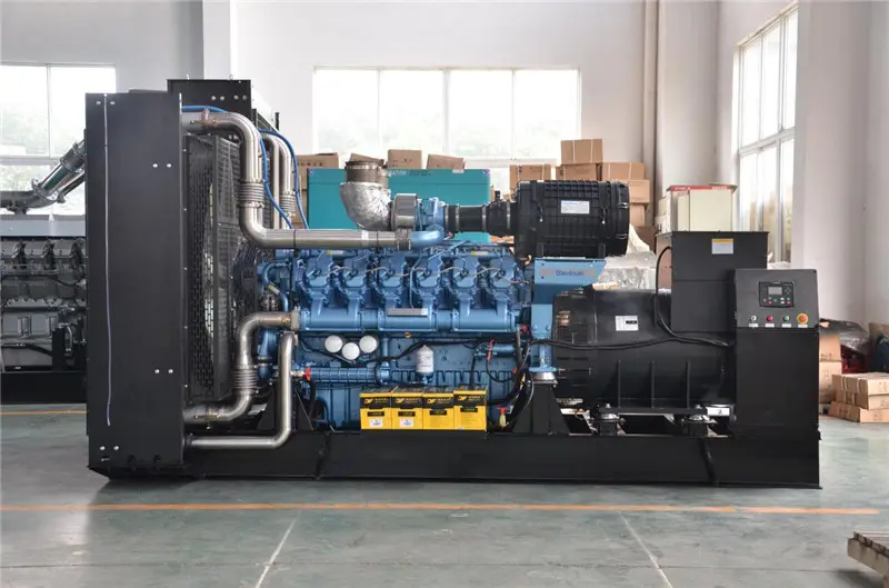 Remote mobile app for controlling and viewing diesel generator sets