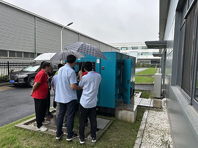 Operation process and specifications for diesel generator sets
