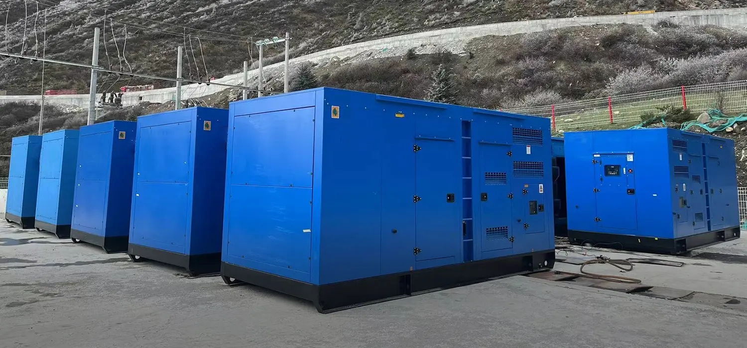 Power supply for field construction such as mining, bridge construction, and engineering operations.
